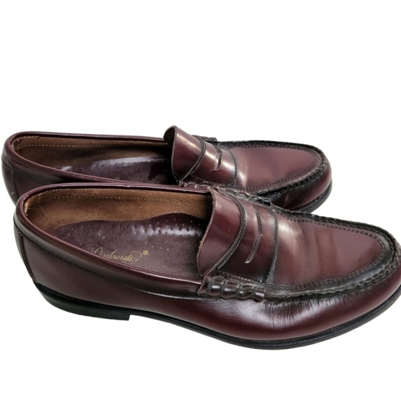 Diplomats Leather Burgundy Classic Penny Loafers Size 9.5D main image 7